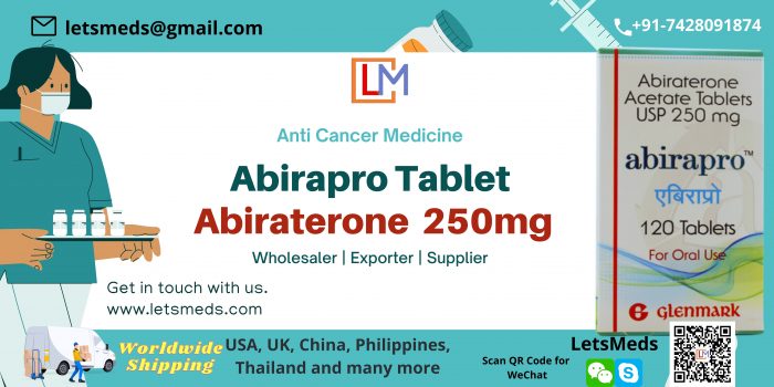 Presyo ng Pakyawan ng Abiraterone 250mg Tablet | Supplier ng Generic na Gamot sa Kanser