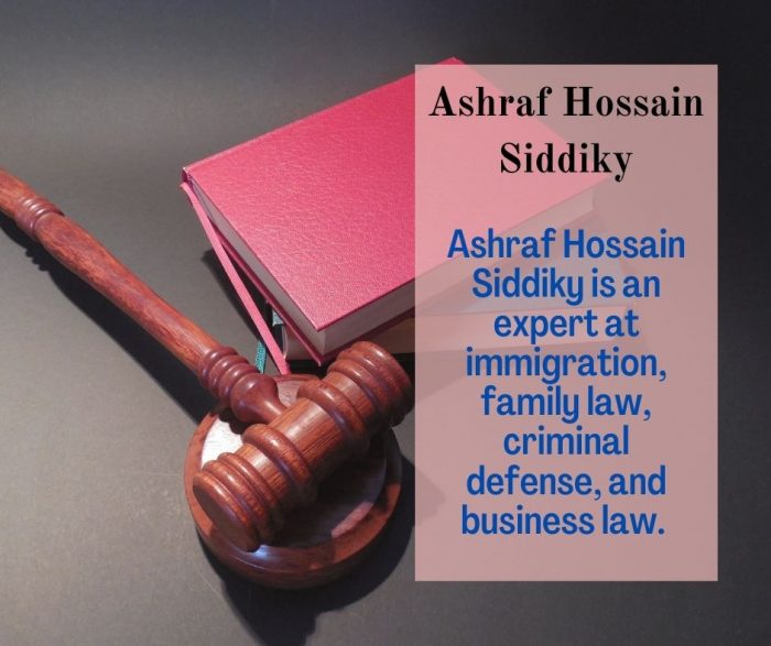 Ashraf Hossain Siddiky is an International Lawyer