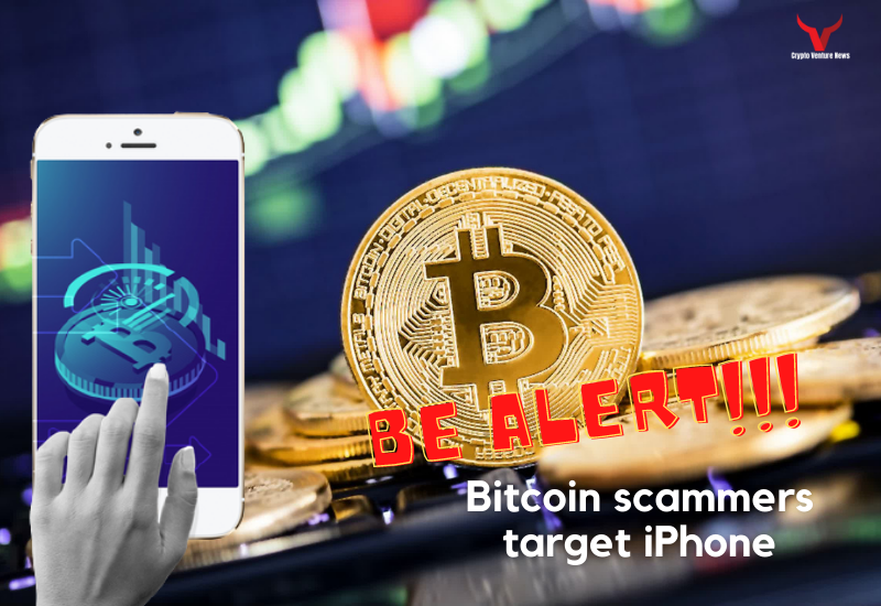 Bitcoin Scammers Target iPhone: New Scam Shakes The Crypto Space
