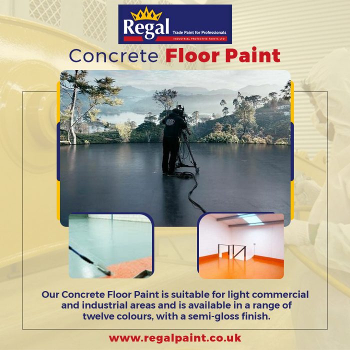 Concrete Floor Paint For Sale At RegalPaint