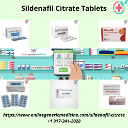 Buy Sildenafil Citrate Online | Sildenafil Citrate Tablets | onlinegenericmedicine.com