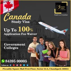 Canada Study Visa With Up To 100 % Application Fee Waiver