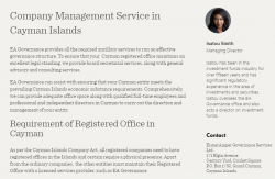 Registered Office, Independent Directors for Cayman Entities