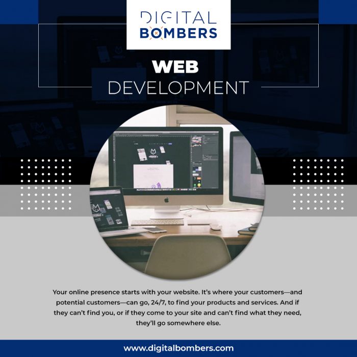 Connect with the Best Web Development Company – Digital Bombers