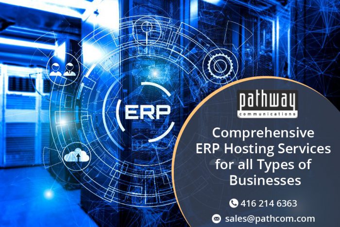 Contact Pathway Communications for Secure ERP Cloud Hosting solutions.