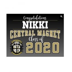 Deluxe Class of 2020 Graduation Yard Signs