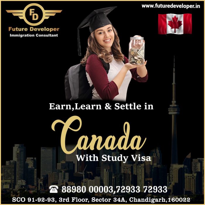 Earn, Learn & Settle in Canada Study Visa With Overall 6 Bands in IELTS✈️🎯.