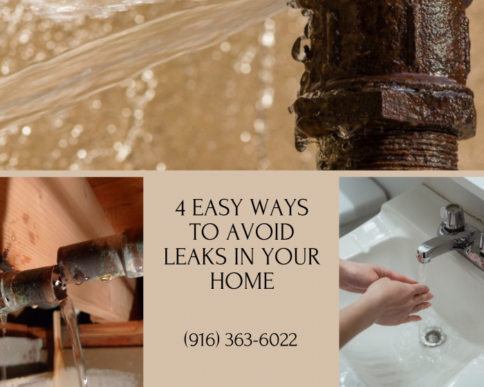 4 Easy Ways to Avoid Leaks in Your Home