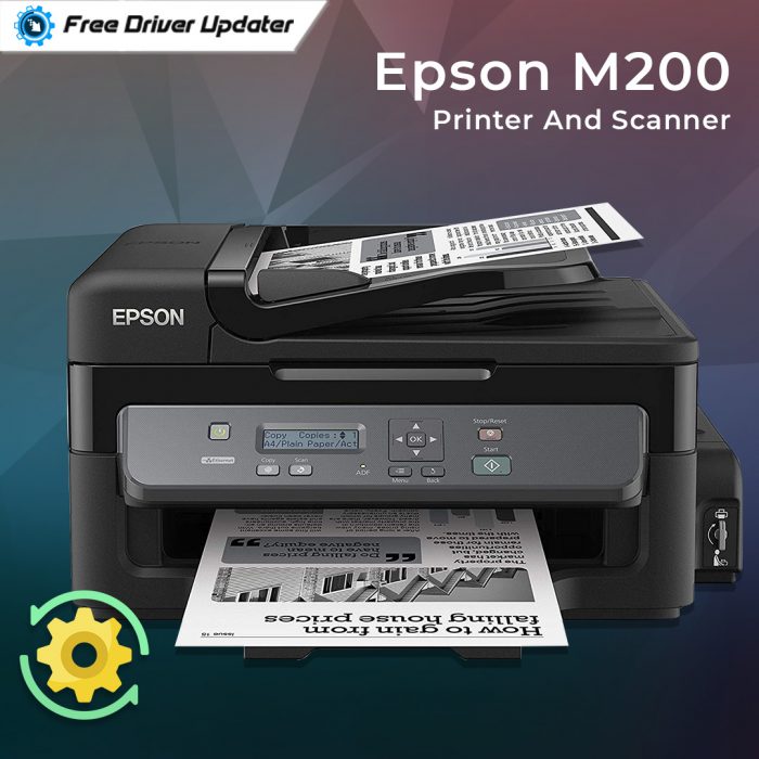 Epson M200 Printer And Scanner Driver Download and Update