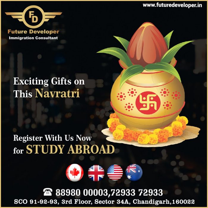Exciting Gifts on This Navratri – Plan Your Study Visa With Us