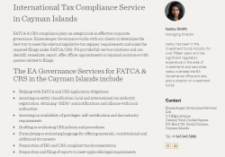 Tax Compliance Services (FATCA, CRS) in Cayman Islands