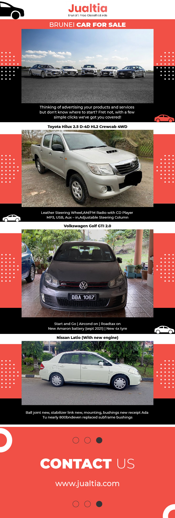 Find Brunei Used Cars for Sale – Jualtia