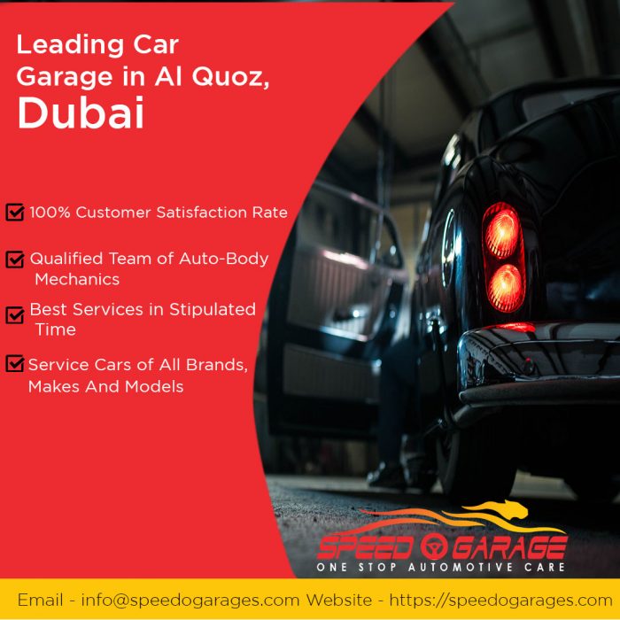 Leading Car Garage in Al Quoz, Dubai