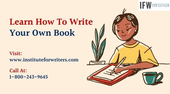Learn How To Write Your Own Book