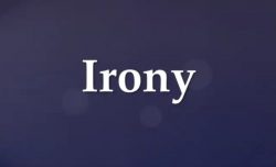 Meaning Of Irony and Types In Simple Words