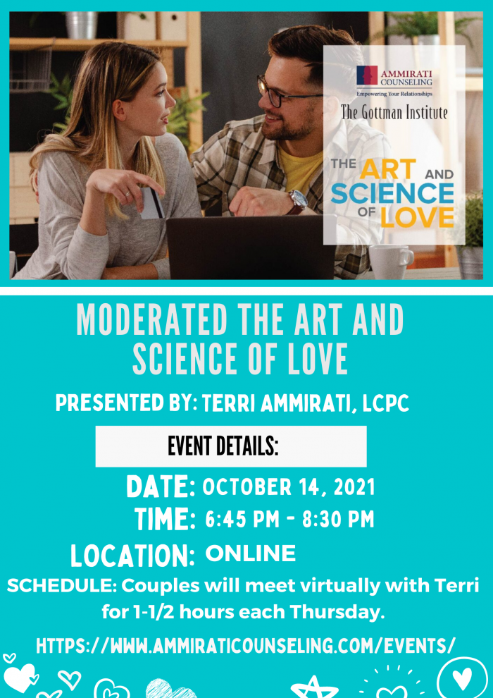 Moderate the Art and Science of Love