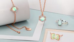Online Silver Opal Jewelry at Christmas & New Year Celebration