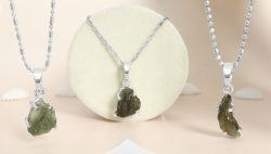 Green Stone Moldavite Jewelry at Wholesale Price