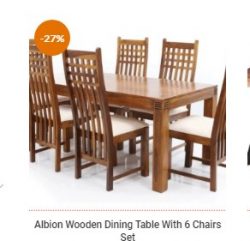 wooden Dining table
