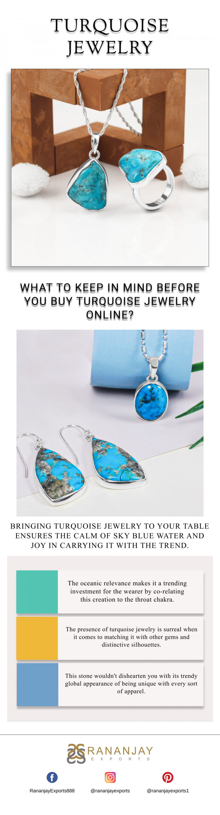 What to Keep in Mind Before You Buy turquoise Jewelry Online?