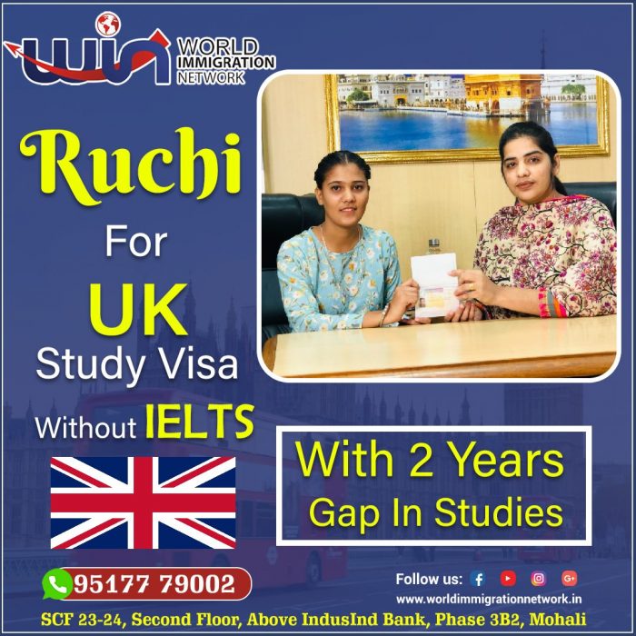 Congratulations for UK Study visa Without IELTS