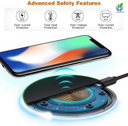 Universal wireless phone charger