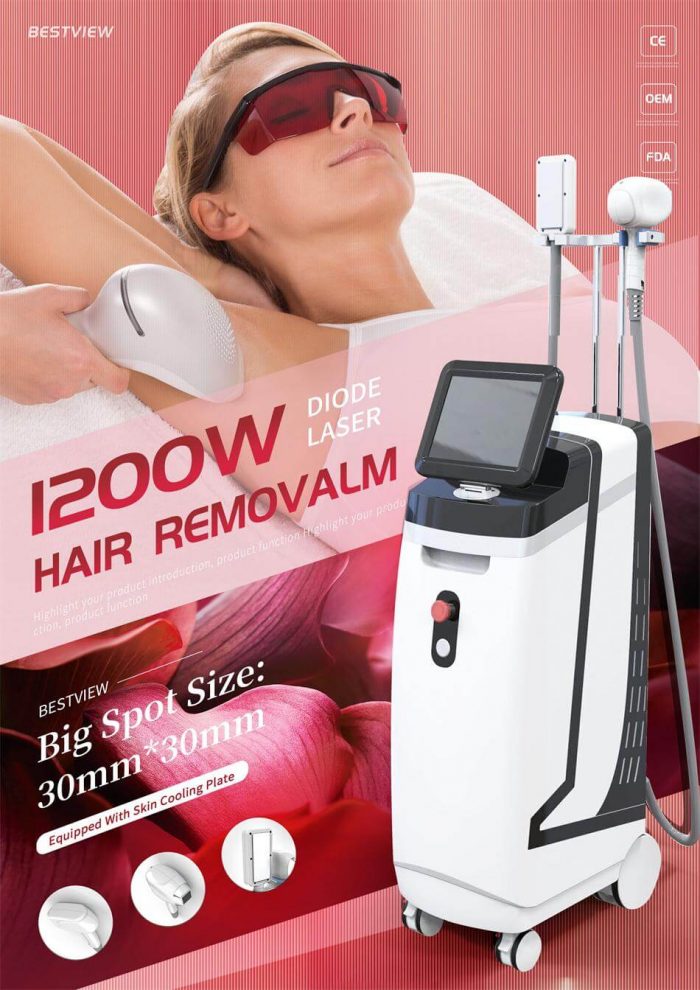 Newest 808nm diode laser hair removal Machine