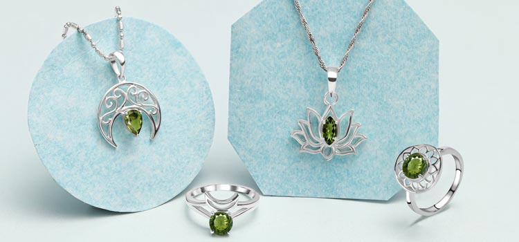 Moldavite Jewelry at Wholesale Price by Rananjay Exports