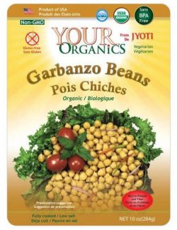 Garbanzo Beansfrom Jyoti Natural Foods-10 oz bag