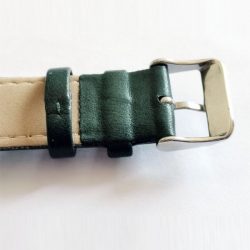 Green Leather Watch Strap