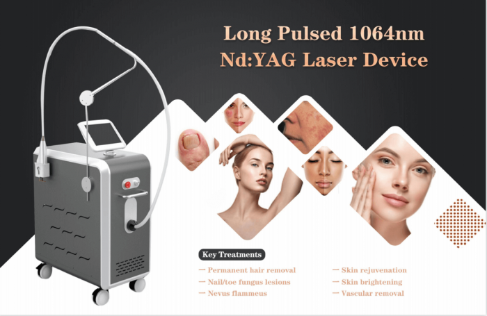 long-pulsed nd: YAG 1064nm laser