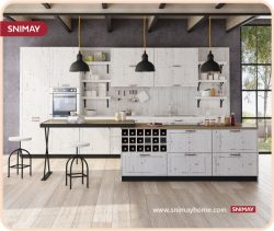 Simple European Kitchen Cabinets