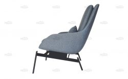 Cashmere Fabric Blu Dot Field Lounge chair replica FA177-C