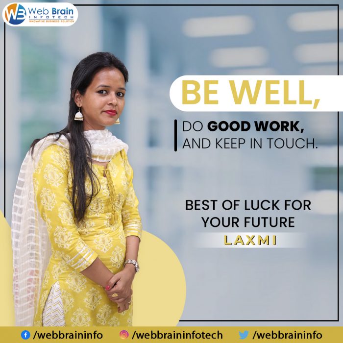 Be well, Do Good work, and keep in Touch