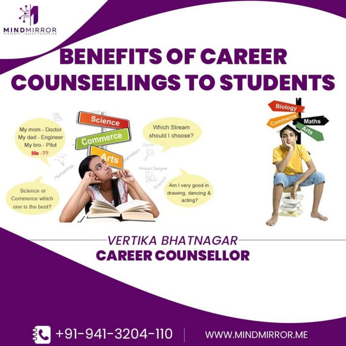 Benefits of Career Counselling to Students