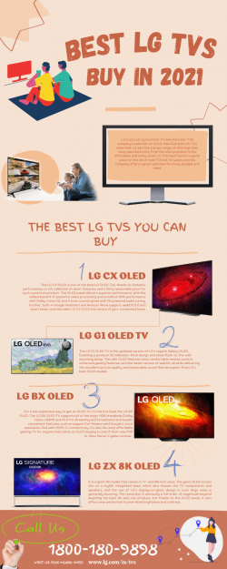 Best LG TVs Buy in 2021