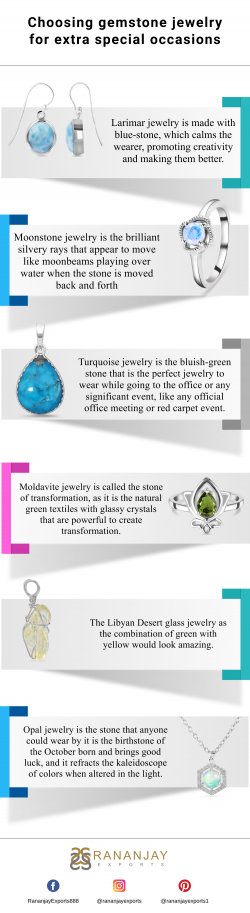 Choosing Gemstone Jewelry for Extra Special Occasions