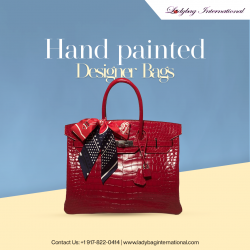 Hand painted designer bags