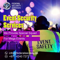 Best Event Security Service Providers UAE | Events Security Company in Dubai