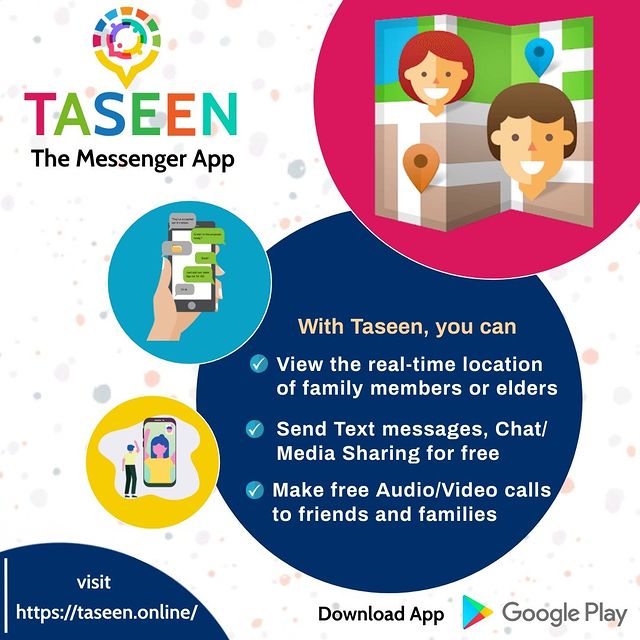 Track Your Family Members with Taseen Messenger App