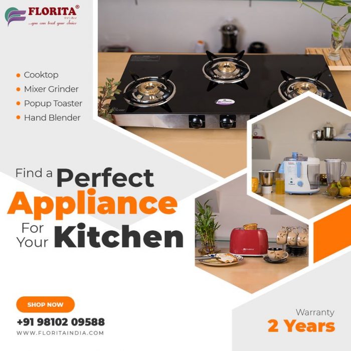 Kitchen Appliances Manufacturers in India- Florita