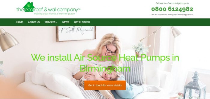 Air Source Heat Pumps Birmingham