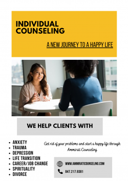 Individual Counseling- A journey to a happy Life