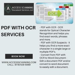 Best PDF to OCR Scanning Software Service Providers