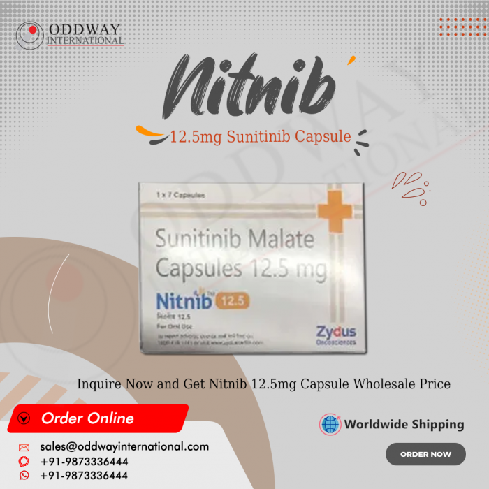 Zydus Nitnib 12.5mg Sunitinib Capsule Buy Online