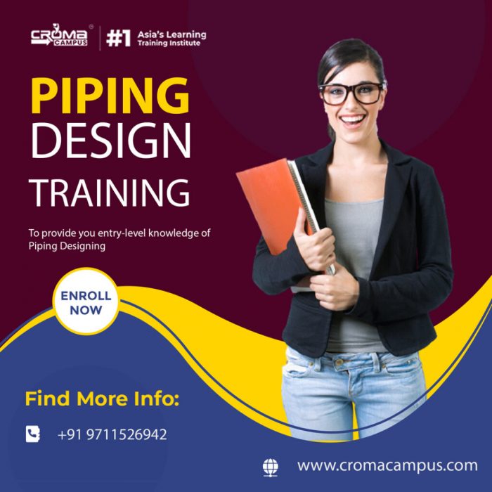 Best Piping Design Training Institute in Delhi | Croma Campus
