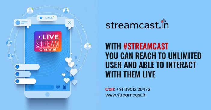 Reach Unlimited User with Streamcast!