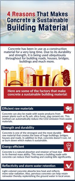 4 Reasons That Makes Concrete a Sustainable Building Material