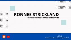 Ronnee Strickland | Provides Business Management Services