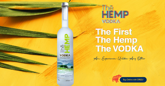 Your weekend bestie- The Hemp Vodka